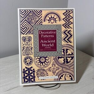 Decorative Patterns Ancient World Petrie PB 1995 3000 Line Illustrations Bracken
